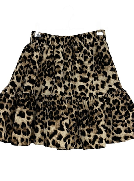 Mini Skort in Animal Print #Lewkin Original Kpop #1216K102