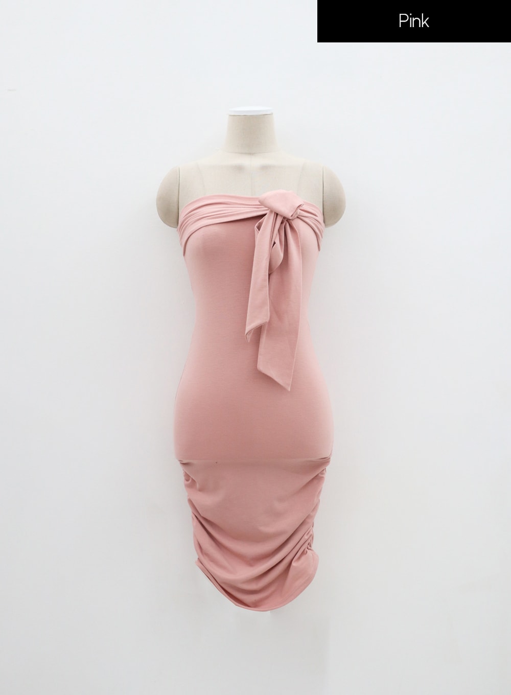 Strapless Ribbon Mini Dress IM306