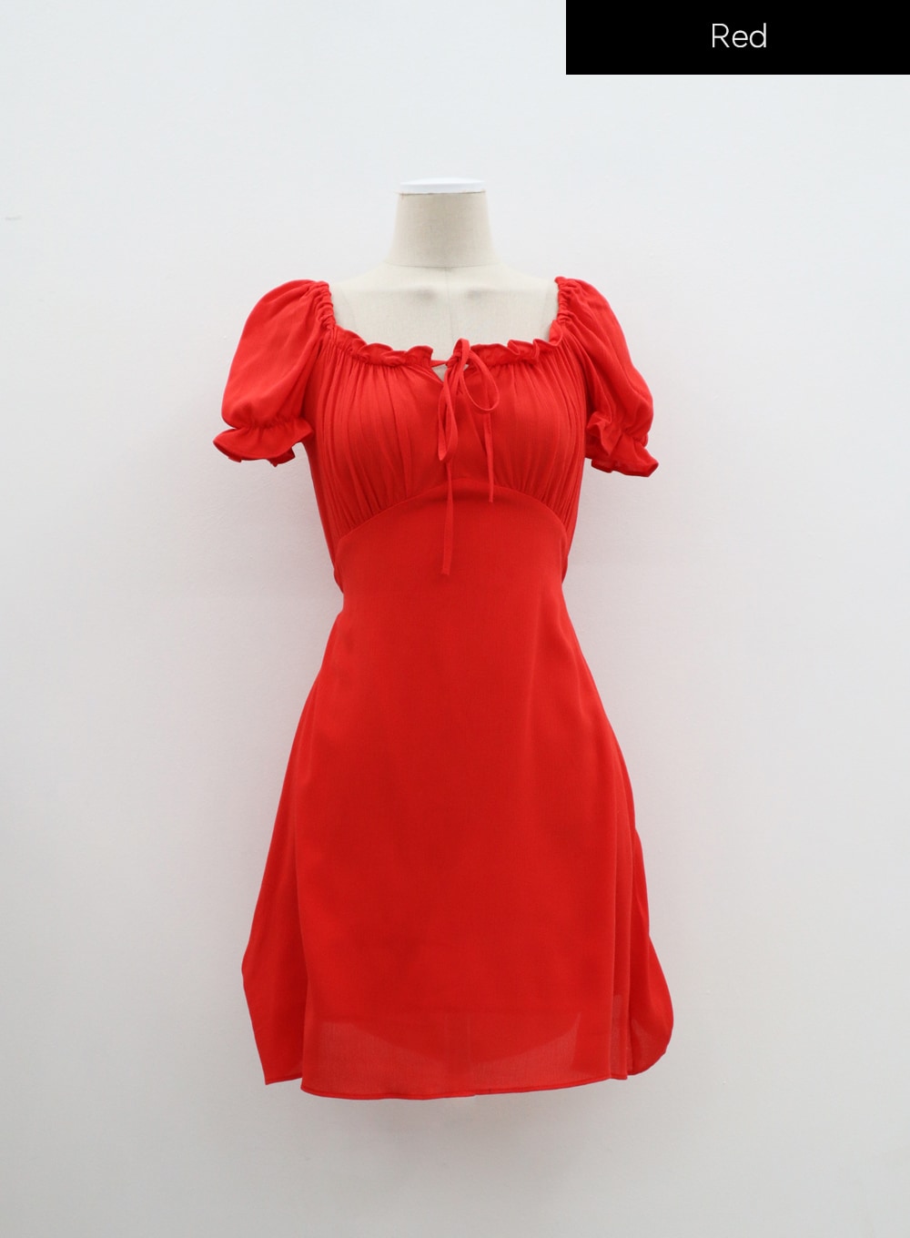 Puff Sleeve Mini Dress IM309