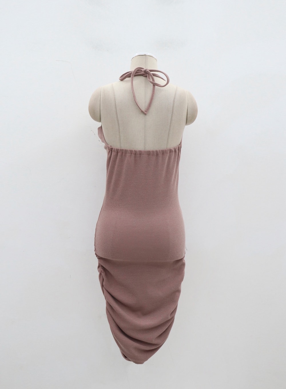 Neck Strap Mini Dress IF301