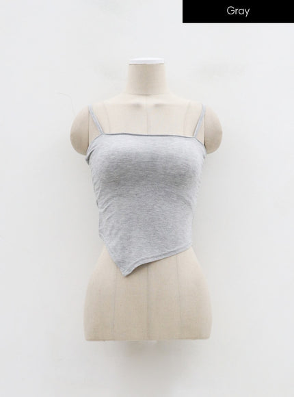 Thin Strap Cropped Top IJ320