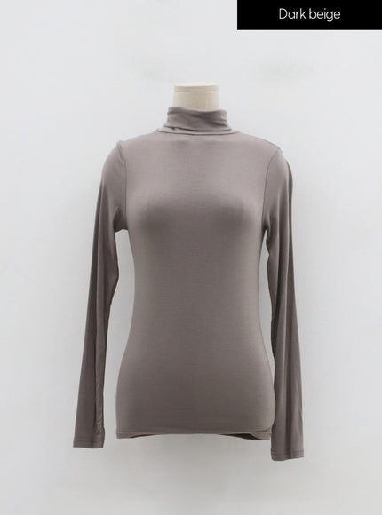 Basic Long Sleeve Turtleneck ID07