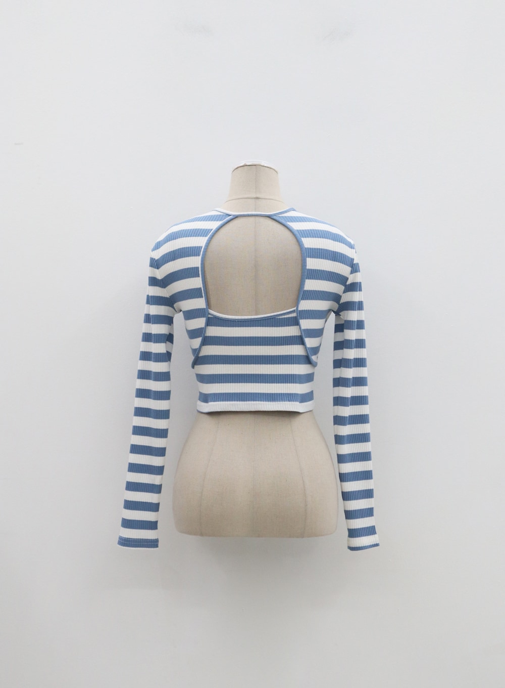 Stripe Top And Skirt Set IM329