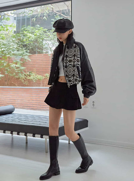 Flare Mini Skirt F1