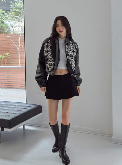 Flare Mini Skirt F1