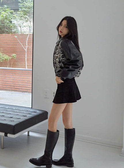 Flare Mini Skirt F1