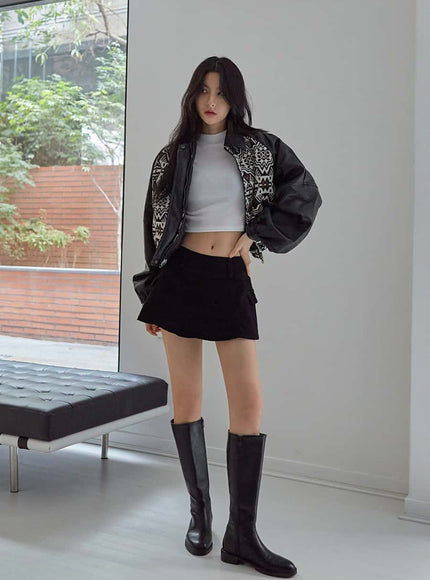 Flare Mini Skirt F1