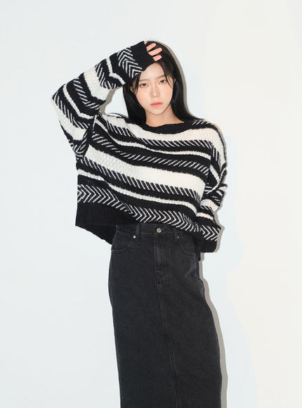 Stripped Knit F14