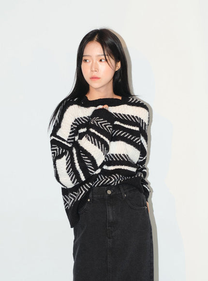 Stripped Knit F14