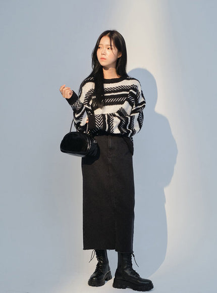 Stripped Knit F14