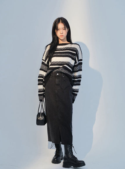 Stripped Knit F14