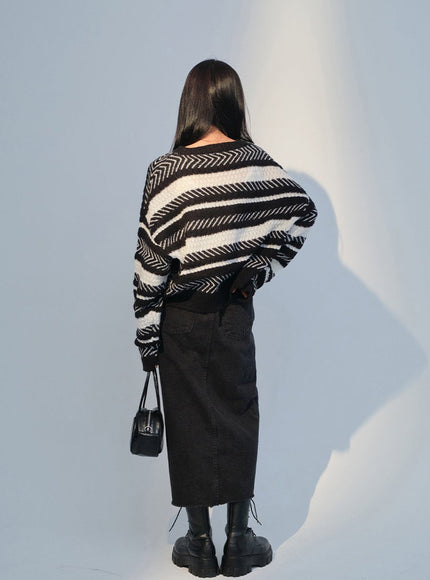 Stripped Knit F14