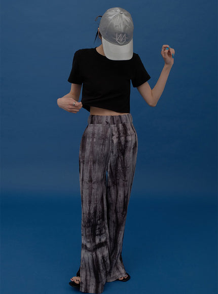 Short Sleeve Crop T Shirt F22