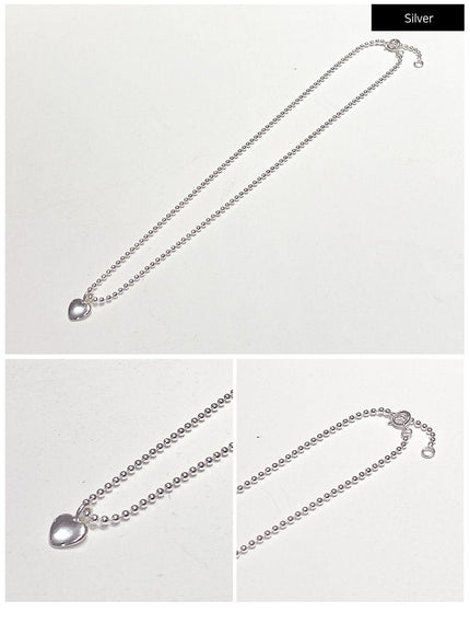 Mini Heart Necklace F22