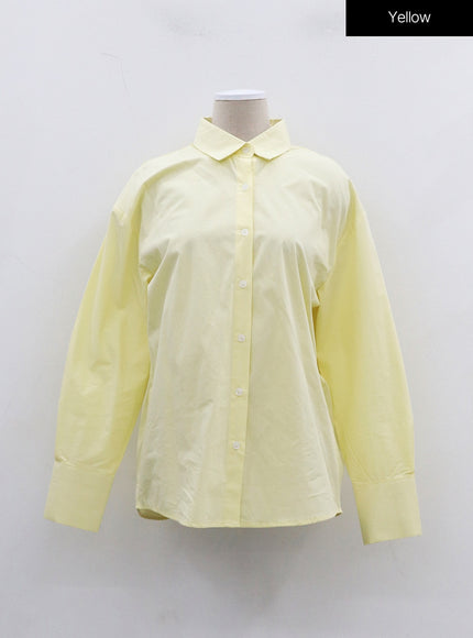 Oversized Button Shirt OJ313