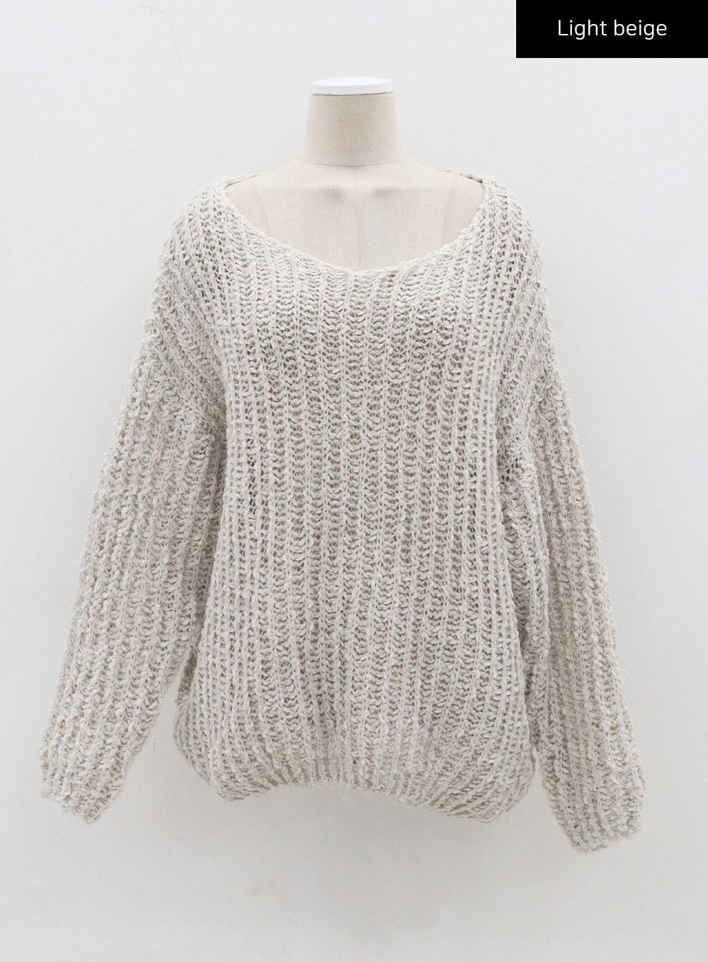 Boat Neck Sheer Sweater CJ310