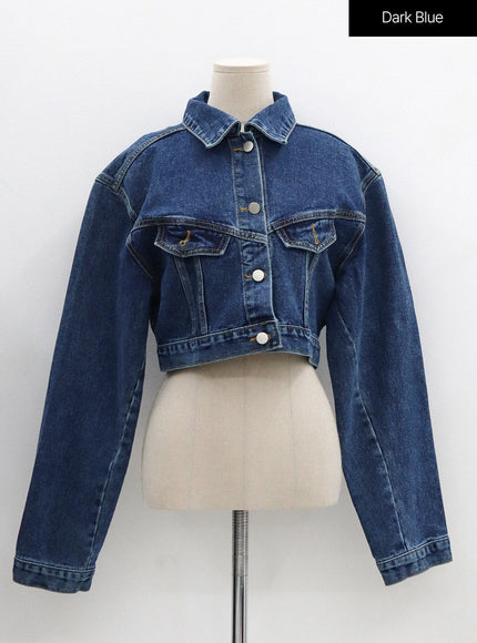 Crop Denim Jacket OO11