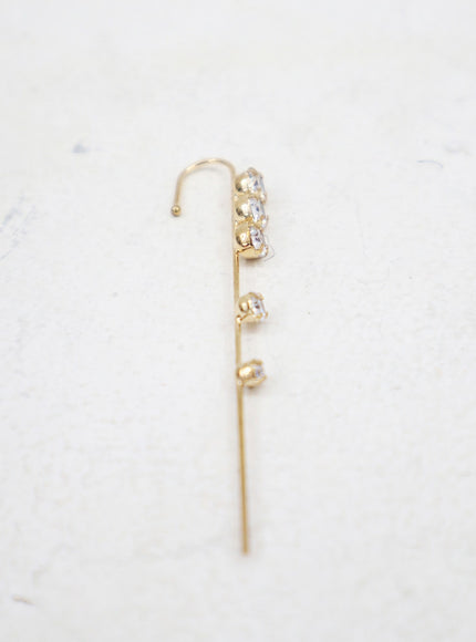 Gemstone Ear Cuff Earring BJ331