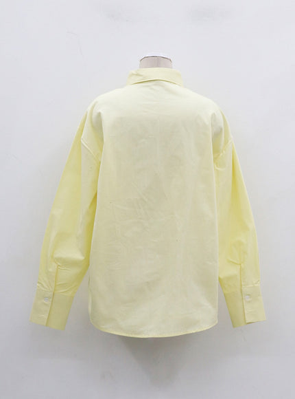 Oversized Button Shirt OJ313