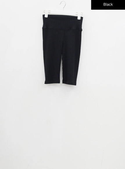 Ribbed Biker Pants CJ326