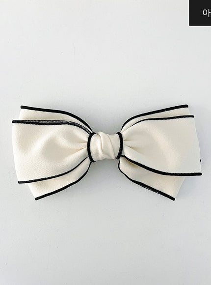 Double Ribbon Hair Pin