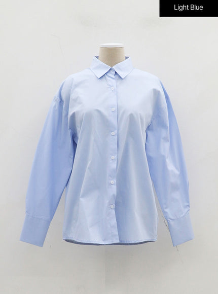 Oversized Button Shirt OJ313