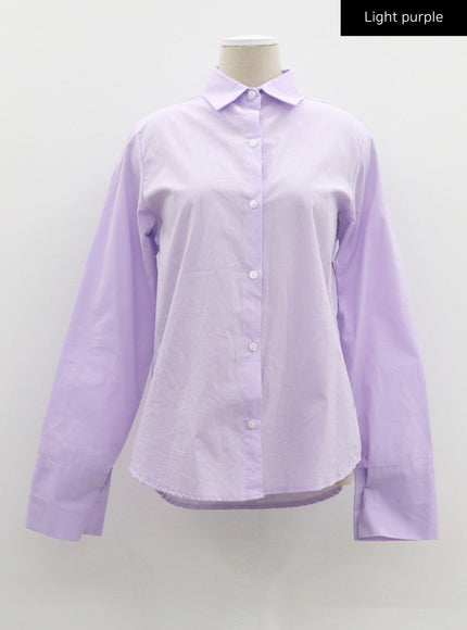 Color Button Shirt CM324