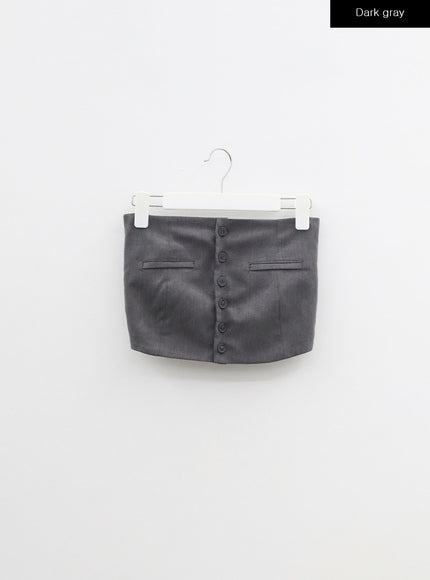 Button Tube Top BF314