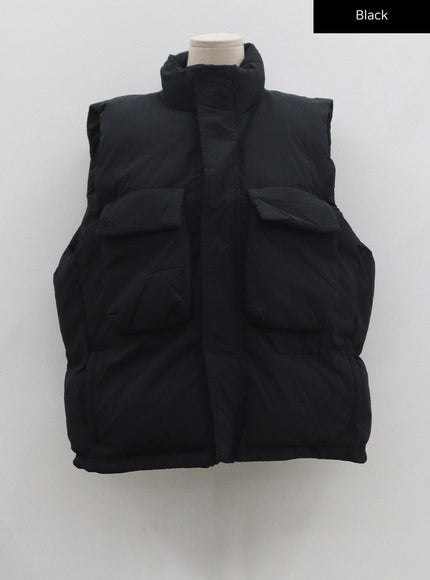 Pocket Puffer Waistcoat Unisex CN01