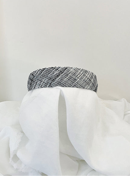 Plaid Tweed Headband