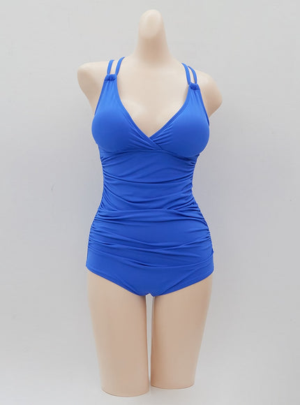 Double Banded One-Piece Swimsuit IJ13