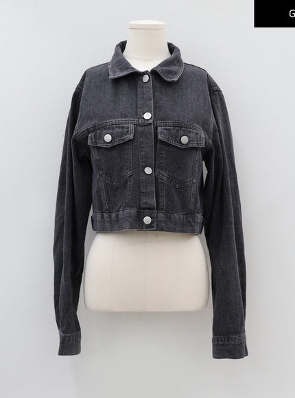 Cropped Denim Jacket CM28